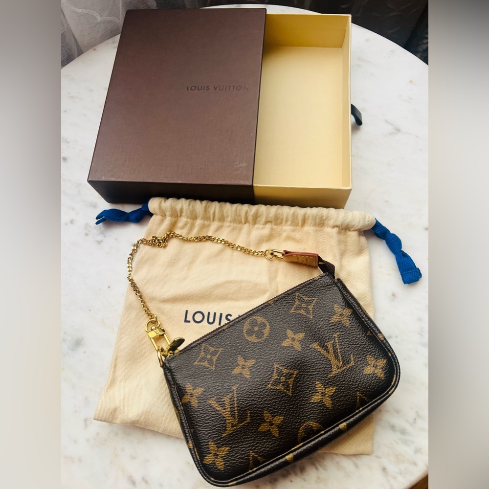 Louis Vuitton Brown Monogram Clutch